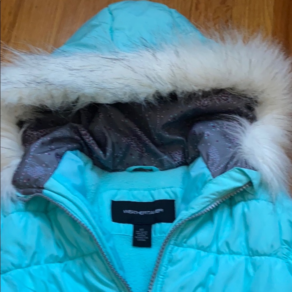 NWOT Weathertamer girl’s winter coat - Picture 3 of 5